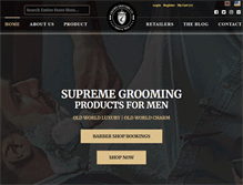 Tablet Screenshot of crownshavingco.com